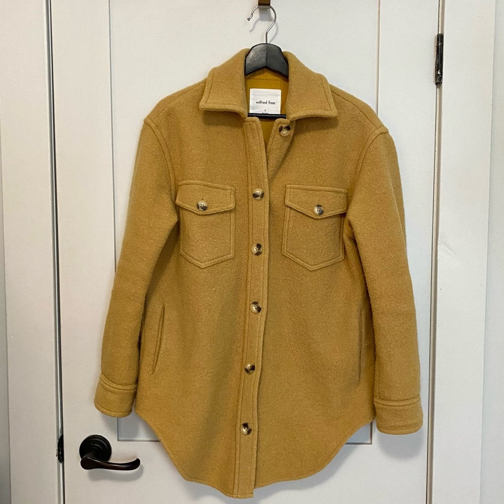 Aritzia Wilfred Free The Ganna shirt jacket